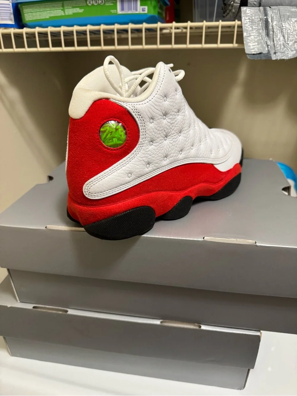 Jordan Air Jordan 13 Retro White with Red Accent